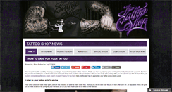 Desktop Screenshot of news.thetattooshop.co.uk